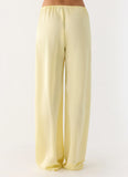 Deacon Low Rise Pants Yellow