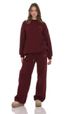 Lucy Sweatpants in Burgundy