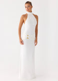 Forever Radiant Maxi Dress White