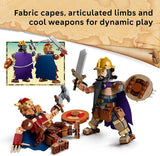 LEGO ONE PIECE Dorry vs Brogy Giants of Little Garden 75644 Building Toys for Boys Girls Ages 9 4 Minifigures Posable Giant Figures 733 pieces Gift for Birthdays