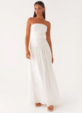 Carmel Maxi Dress White