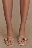 Montgomery Beaded Heel Ivory