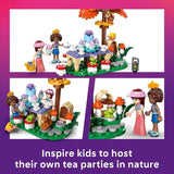 LEGO Friends Forest Tea Party 42690 Building Toys for Girls Boys Ages 6 Toy Playset W 2 Minidolls 116 pieces Gift for Birthdays
