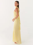 Under The Pagoda Maxi Dress Yellow