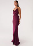 Tiano Maxi Dress Plum