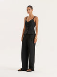 Black Tailored Waistcoat