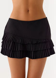 Skyler Mini Skort Black