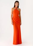 Henrietta Maxi Dress Orange