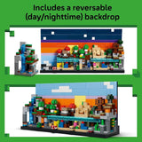LEGO Minecraft Mini Biomes Building Pretend Play Toy for Boys Girls Video Game Playset Toy Figures for Preteens Ages 12 W 2 Minifigures 3 Microfigures Gift Idea for Birthdays 21589