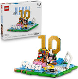 LEGO Editions Lionel Messi Soccer Highlights Building Set for Boys Girls Ages 10 Collectible Soccer Gift with Plaque Kids Bedroom or Shelf Decor 43011
