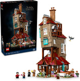 LEGO Harry Potter The Burrow Building Sets for Adults Collectible Harry Potter Weasley House Kits with 10 Minifigures Gifts for Men and Women Fans 76437