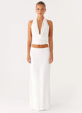 Ashi Maxi Skirt White