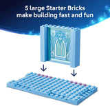 LEGO Disney Frozen Elsas Ice Castle Snow Ride Adventure Building Toy Frozen Toys for Girls Boys Ages 4 Disney Gift for Kids 43281