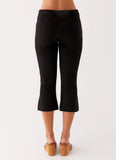 Rue Capri Pants Black