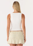 Ellia MinI Skirt Ivory