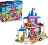 LEGO Disney Princess Cinderella Animal Friends Castle 43283 Building Toys for Girls Boys Ages 4 Castle Toy W Cinderella Figure Pretend Play 149 pieces Gift for Birthdays