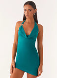 Worth It Mini Dress Blue