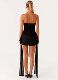 Georgie Mini Dress Black