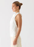 Malani Top White