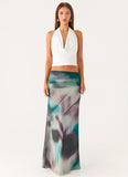 Rimi Maxi Skirt Sea Splash