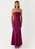 Endless Nights Maxi Dress Plum
