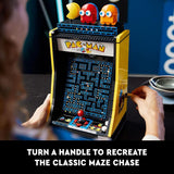 LEGO Icons PAC Man Arcade Building Sets for Adults Collectible Office Shelf or Bedroom Decor Gifts for Men Women W Moving Handle to Recreate Game 10323