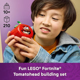 LEGO Fortnite Tomatohead 77079 Building Toy Boys Girls Ages 10 Display Model for Fans Kids Bedroom Desk Decor 210 pieces Gift for Gamers