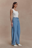Flossie Multi Way Denim Jeans Classic Blue