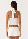 Midnight Sky Top White