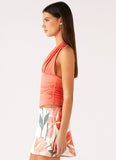 Avena Halter Top Coral