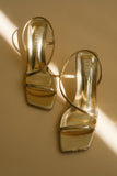 Jaska Metallic High Heel Gold