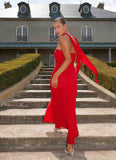 Under The Pagoda Maxi Dress Red