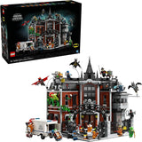 LEGO DC Batman Arkham Asylum Juego de construcción para adultos Decoración del hogar para dormitorio oficina o estante de libros Coleccionable para fanáticos de cómics y películas edades 18
