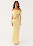 Emery Maxi Dress Yellow