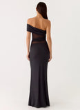 Lumi Maxi Dress Dark Grey
