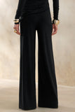 Safirra Black Wide Leg Trouser