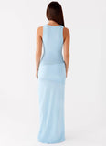 Leona Maxi Dress Turquoise