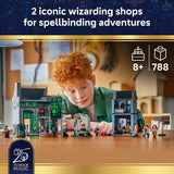 LEGO Harry Potter Knockturn Alley Wizarding Shops 76471 Building Toy for Girls Boys Ages 8 Playset W 8 Minifigures Pretend Play or Display 788 pieces Gift for Birthdays