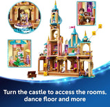 LEGO Disney Princess Rapunzels Castle 43297 Building Toys for Girls Boys Ages 6 Princess Castle Playset Movie Character Figures 676 pieces Gift for Birthdays