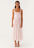 Pascuelle Midi Dress Pink
