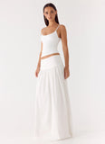 Jayne Maxi Skirt White