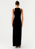 Rockstar Maxi Dress Black