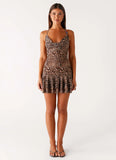 Cheetah Sands Mini Dress Cheetah