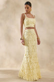 Esmara Lemon Lace Maxi Skirt