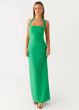 Allyse Cotton Maxi Dress Cactus