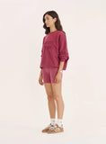 Berry Fourth Branded Sweatshirt