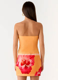 Saya Tie Top Orange
