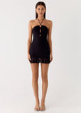 Eterna Mini Dress Black