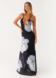 Enrika Maxi Dress Flower Print