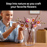 LEGO Botanicals Magnolia Branches Building Set for Adults Ages 18 Gift for Birthdays Artificial Flowers for Home Office Bedroom or Desk Decor 11510